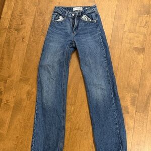Dynamite Blue Straight Leg Women's Jeans